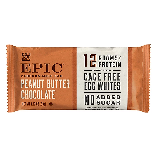 Epic Performance Bar, Peanut Butter Chocolate 1.87 Oz, Protein, Energy &  Meal Bars
