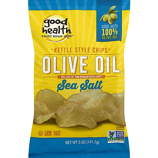Good Health Kettle Chips, Olive Oil, Sea Salt 5 oz