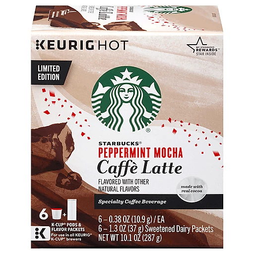Starbucks Coffee K-Cup Pods, Naturally Flavored Hot Cocoa For