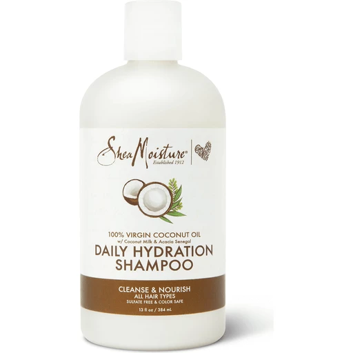 Shea Moisture Daily Hydration Shampoo 100% Coconut Oil, 13 Oz | Shampoo & Conditioner | D&W