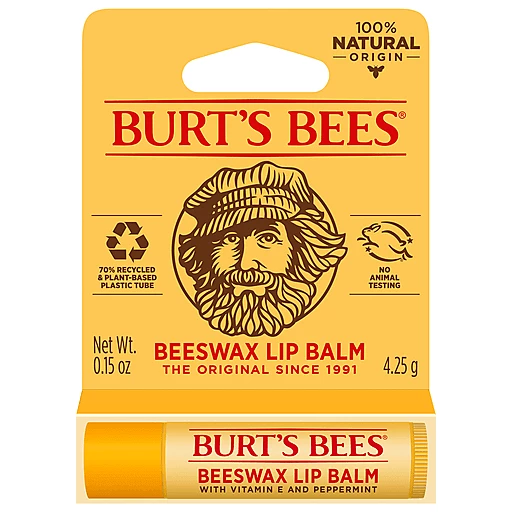 Organic Beeswax Lip Balm: Sweet Basil - Global Gifts