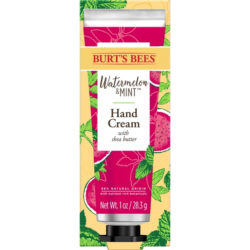 Burt's and Mint Hand Cream with Shea Butter, 1 Ounce | | Town & Country Markets