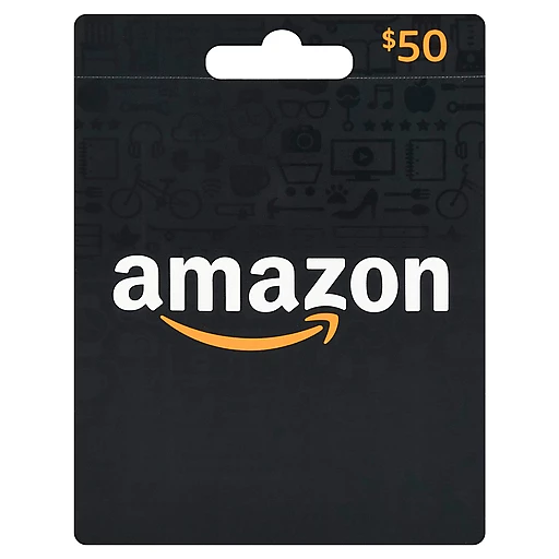 Amazon $50 | Gift Cards | Bassett's Market