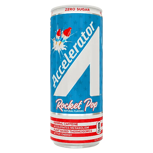 Accelerator Drink, Rocket Pop 12 Oz | Energy | Fresh