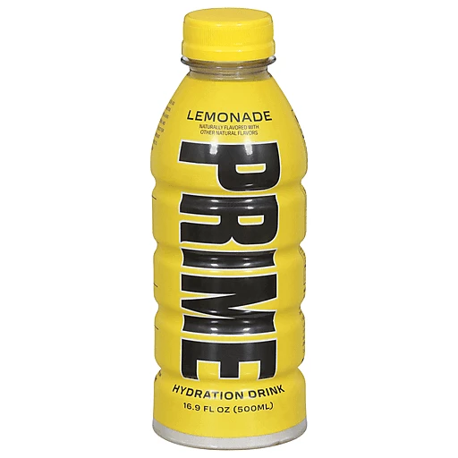 Prime Hydration Drink, Lemonade 16.9 fl oz, Shop