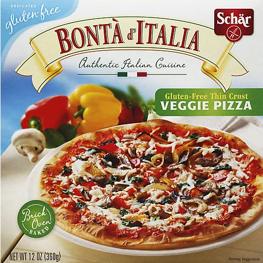 Onrechtvaardig Fabel Makkelijker maken Schar Bonta d' Italia Gluten-Free Thin Crust Pizza Veggie | Frozen Foods |  Oak Point Market