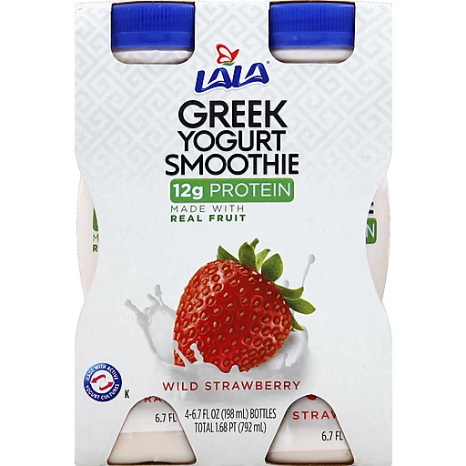 Lala® Wild Strawberry Greek Yogurt Smoothie  fl. oz. Bottles | Yogurt  | Festival Foods Shopping