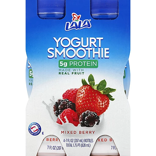 Lala® Mixed Berry Yogurt Smoothie 4-7 fl. oz. Bottles | Yogurt | Elgin  Fresh Market