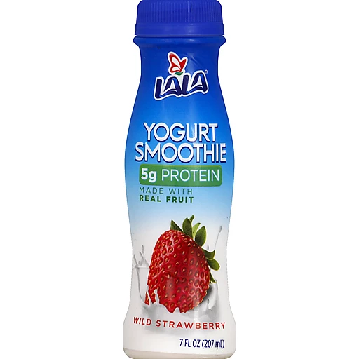 LaLa® Yogurt Smoothie Wild Strawberry 7 fl. oz. Bottle | Yogurt | Elgin  Fresh Market