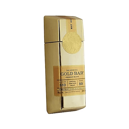 Gold Bar Premium Barrel Whiskey 50ml (50 ML) | Whiskey | BevMo
