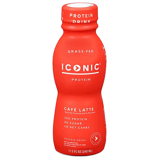 Iconic Protein Drink, Caffe Latte 11.5 Fl Oz
