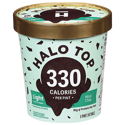 Halo Ice Cream, Light, Mint Chip 1 Pt | Sugar Free, Fat Diet | D&W Fresh Market