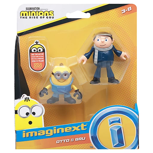 Imaginext Minions The Rise Of Gru Otto Gru Toy Figures 1 Ea Toys Games Ingles Markets