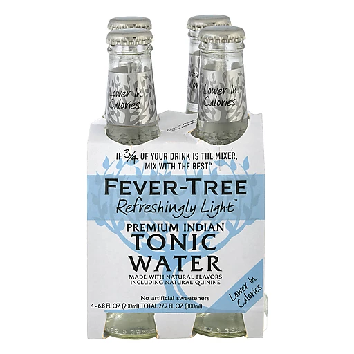 Fever Tree Refreshingly Premium Indian Tonic Water 4 ea | Club Soda & Tonic | Baesler's Market