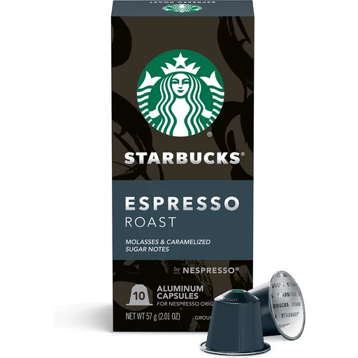 vrek Ga trouwen de ober Starbucks by Nespresso Original Line Capsules — Espresso Dark Roast — 1 box  (10 pods) | Shop | Martins - Emerald
