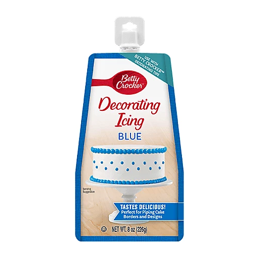 Betty Crocker Decorating Icing, Blue Toppings & Decorations | Festival Shopping