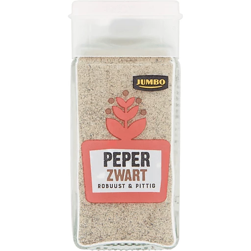 ZWARTE PEPER GEMALEN Salt & Pepper Super Food