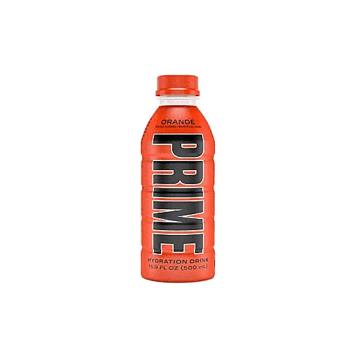 Prime Hydration Drink, Orange 16.9 fl oz, Beverages