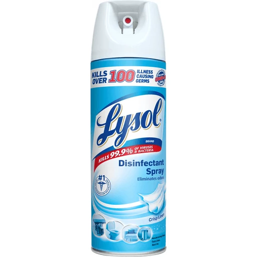 Lysol Disinfectant Spray Linen | | Cleaning Essentials & Accessories | Mart