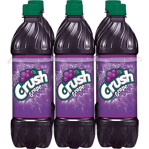 Crush Soda Grape 6 Pack Fruit Flavors Frick S Market