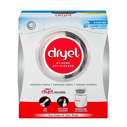 Dryel At-Home Dry Cleaner, Breezy Clean Scent, Starter, Dryer Sheets