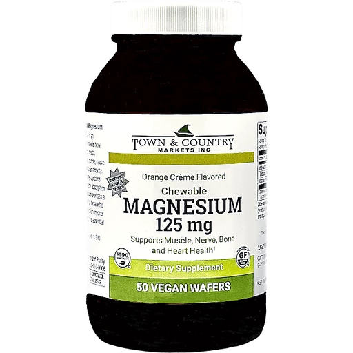 Town Country Chewable Magnesium 125 Mg | Town & | Town & Country Markets