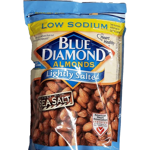 lysere sammen Slibende Blue Diamond Almonds Lightly Salted | Almonds | Lake Mills Market