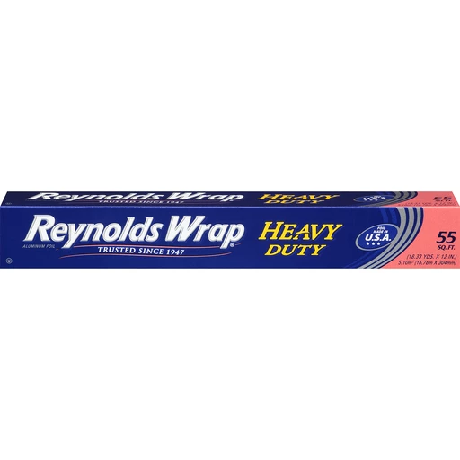 Reynolds Wrap® Heavy Duty Aluminum Foil 55 sq.ft. Box, Household
