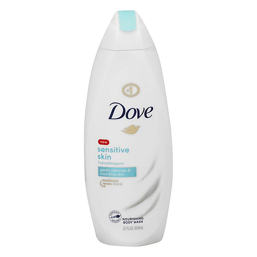 Dove Sensitive Skin Nourishing Body Wash 22 oz | Bar Soap & Body Wash |  Walt's Food Centers
