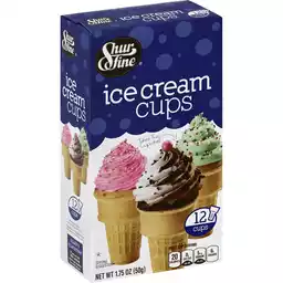 Shurfine Ice Cream Cups Pierre Part Store Llc