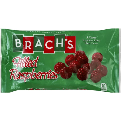 BRACH'S Filled Raspberries Holiday Candy 9.5 oz. Bag