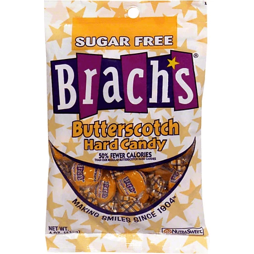 Brachs Sugar Free Hard Candy, Butterscotch