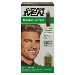 Just For Men Light Brown H-25 Shampoo-In Color 1 ea | Hair Coloring |  Walt's Food Centers