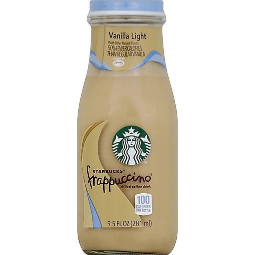 produceren lettergreep Handschrift Starbucks Frappucino Vanilla Lite Chilled Coffee Drink 9.5 Fluid Ounce Glass  Bottle | Canned & Bottled Drinks | NuNu's Market