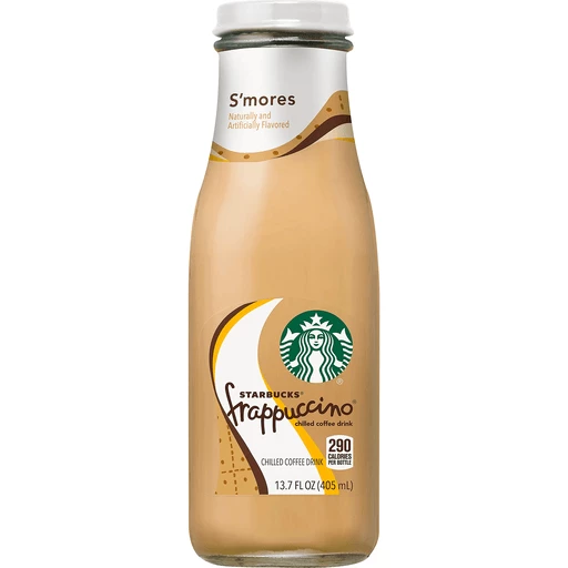 stropdas mat ik luister naar muziek Starbucks Frappuccino Smores Chilled Coffee Drink 13.7 Fluid Ounce Glass  Bottle | Canned & Bottled Drinks | Riesbeck