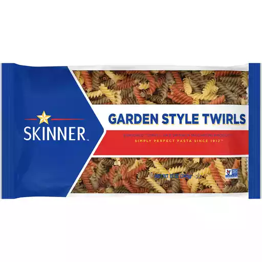 Skinner Garden Style Twirls Pasta 12 Oz Bag Curls Spirals