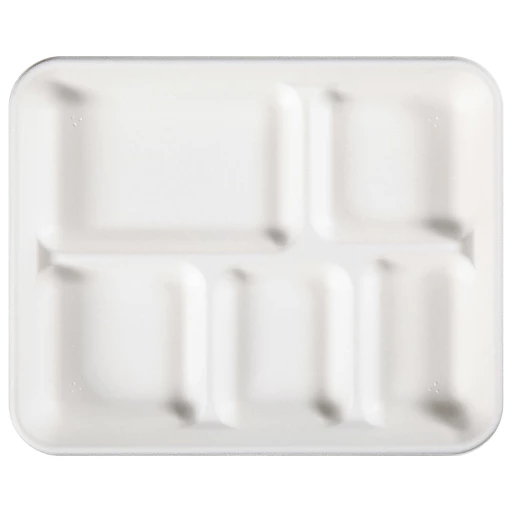 Hefty Trays, 5 Compartment 12 Ea, Plates, Bowls & Cups