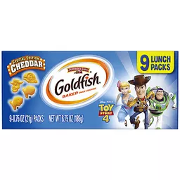 Pepperidge Farm® Goldfish® Special Edition Disney•Pixar Toy Story 4 Cheddar  Crackers,  Oz. Multi Pack Tray, 9 Count  Oz. Single Serve Snack  Packs | Crackers | KJ's Market