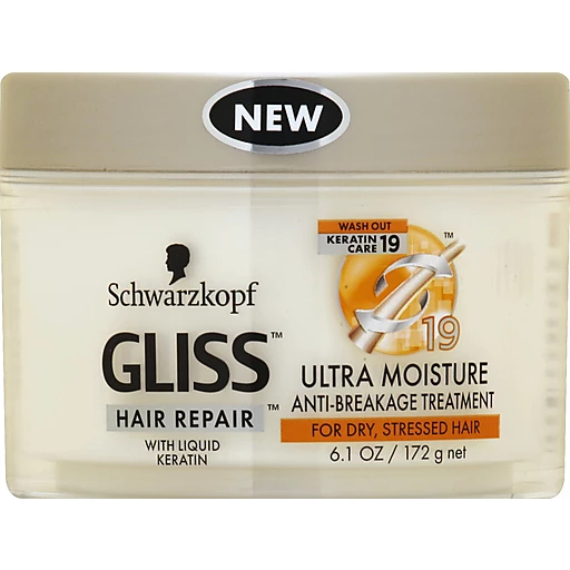 Schwarzkopf Gliss™ Hair Repair™ with Liquid Keratin Ultra Moisture Anti-Breakage  Treatment  oz. Jar | Hair & Body Care | Price Cutter