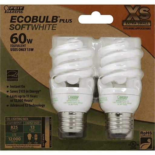 Feit Electric Ecobulb Plus Light Bulb, Light Bulbs Plus Locations
