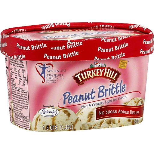 Turkey Hill Ice Cream, Light, Rich & Creamy, Peanut Brittle | Ice Cream | Brooklyn Harvest Markets