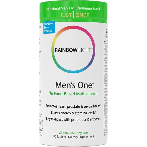 Rainbow Men's One Multivitamin - 90 CT | Multivitamins | Festival Foods Shopping
