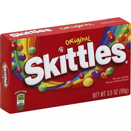 Skittles Candies Bite Size Original Gummy Candy Market Basket