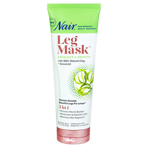 Nair™ Leg Mask™ Exfoliate & Smooth 3-in-1 Hair Remover + Beauty Treatment 8  oz. Tube | Shop | Price Cutter