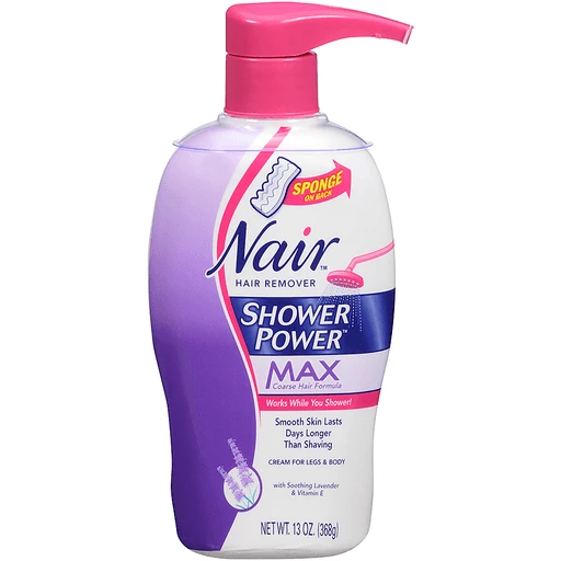 Nair Shower Power Hair Remover, Max, Cream for Legs and Body, Value Size |  Shaving & Grooming | Foodtown