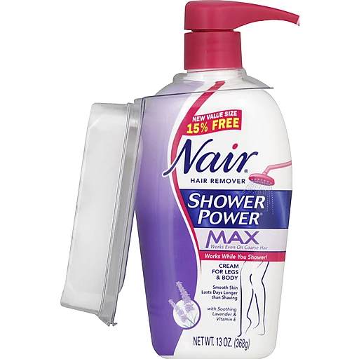Nair™ Shower Power™ Max Hair Remover 13 oz. | Shaving Needs, Grooming |  Festival Foods Shopping
