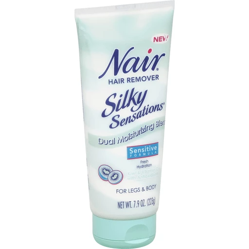 Nair Silky Sensations Sensitive Formula Kiwi & Vitamin C Legs & Body Hair  Remover | Health & Personal Care | Ramsey's Cash Saver