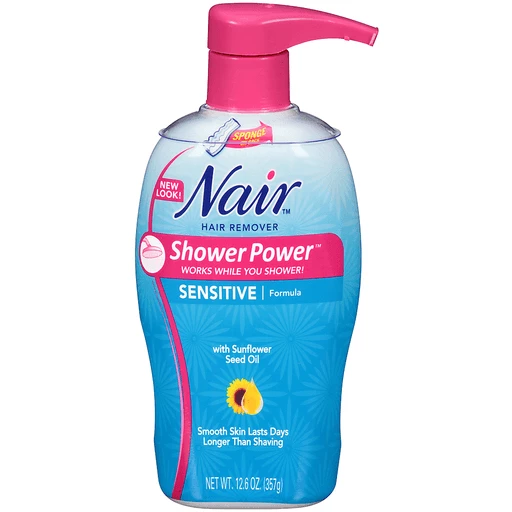 Nair Sensitive Formula Hair Remover Cream, Shower Power | Nail Care |  Brooklyn Harvest Markets