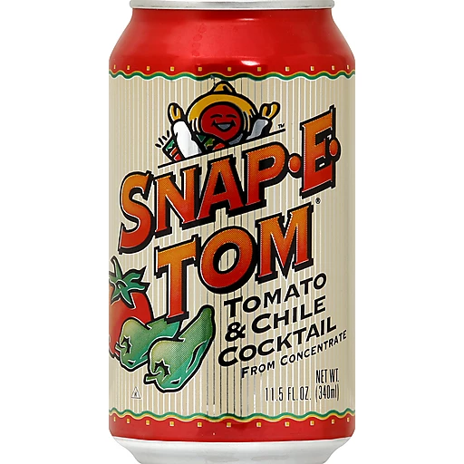 berømt repræsentant ingen forbindelse Snap-E-Tom® Tomato & Chile Cocktail 11.5 fl. oz. Can | Vegetable & Tomato |  Edwards Food Giant