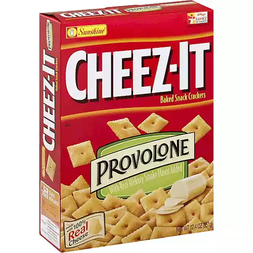 Cheez It Baked Snack Crackers Smokey Provolone Cheese Price